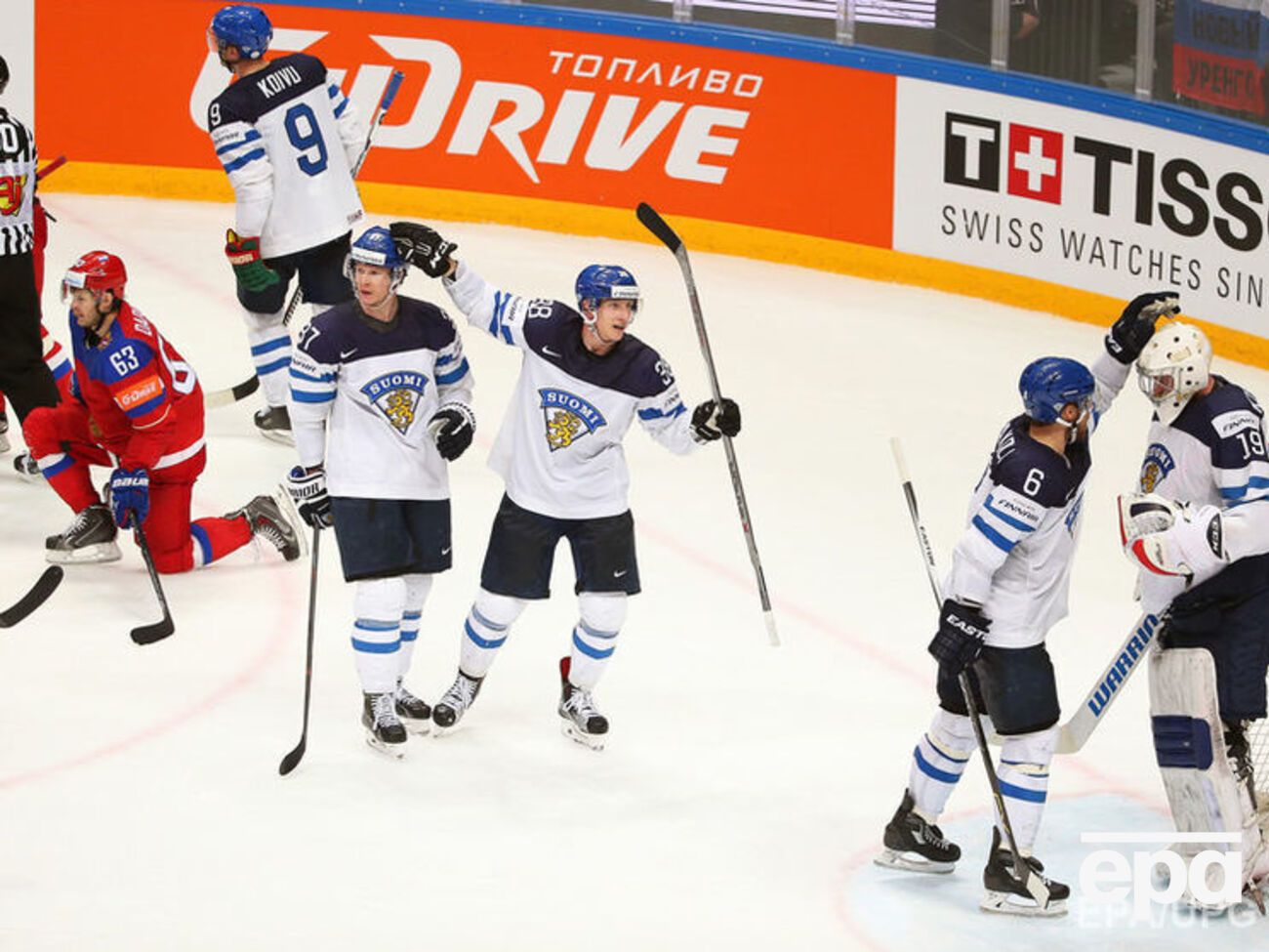 Финны забили России две шайбы в большинстве
