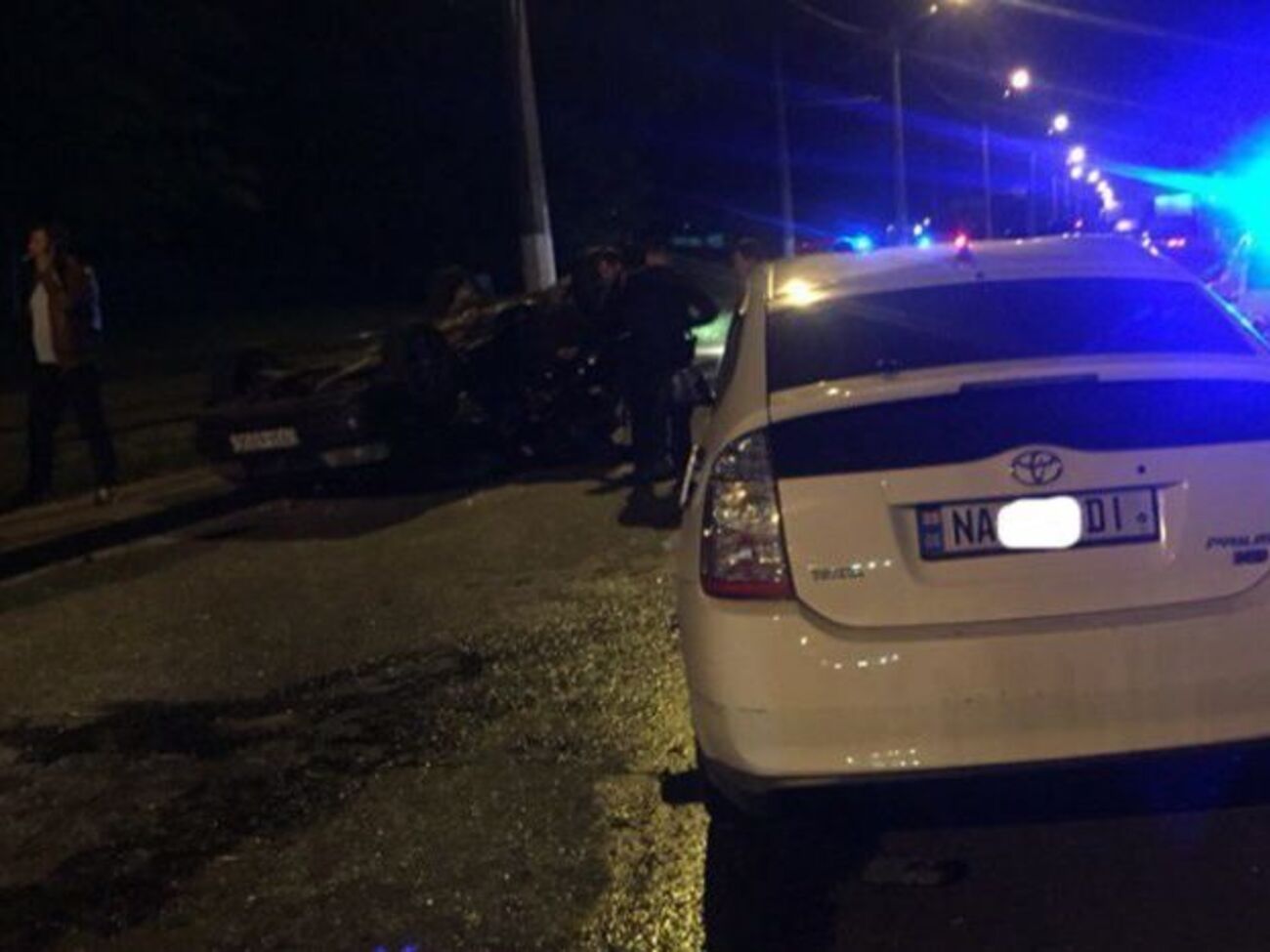 У правоохранителей остался паспорт водителя