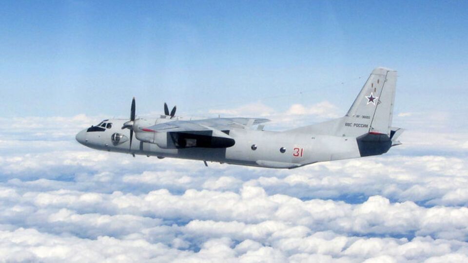 Российский Ан-26 на прошлой неделе несколько раз пролетал над Балтийским морем