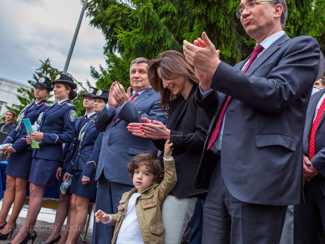 Одной из главных причин своего ухода с поста замглавы МВД Згуладзе назвала своего пятилетнего сына