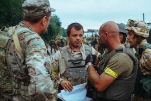 Комбат "Донбасса" Семенченко в зоне АТО