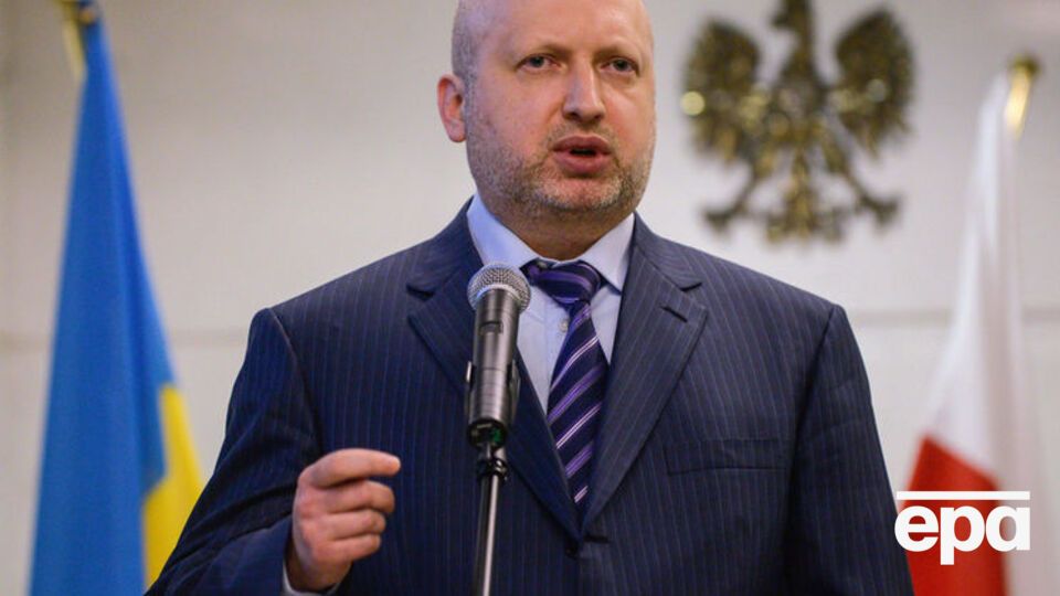 На жену Александра Турчинова (на фото) напал житель Донецкой области, сообщил Аваков