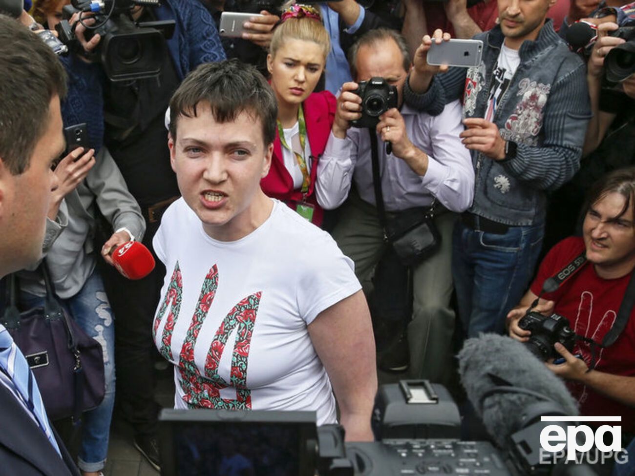 Освобождение Надежды Савченко активно поддержало мировое сообщество