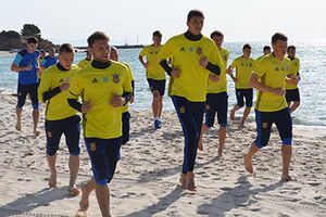 Украинские футболисты готовятся к Евро