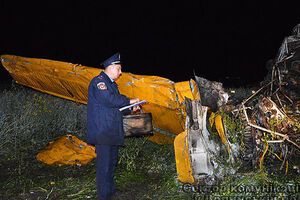 В Волынской области во время испытательного полета упал самолет
