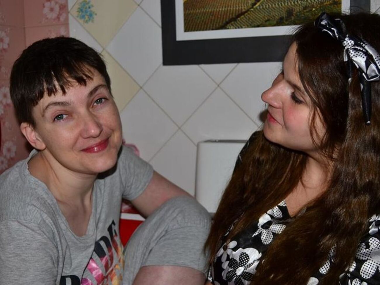 Подруги Савченко и Юзик встретились после долгой разлуки