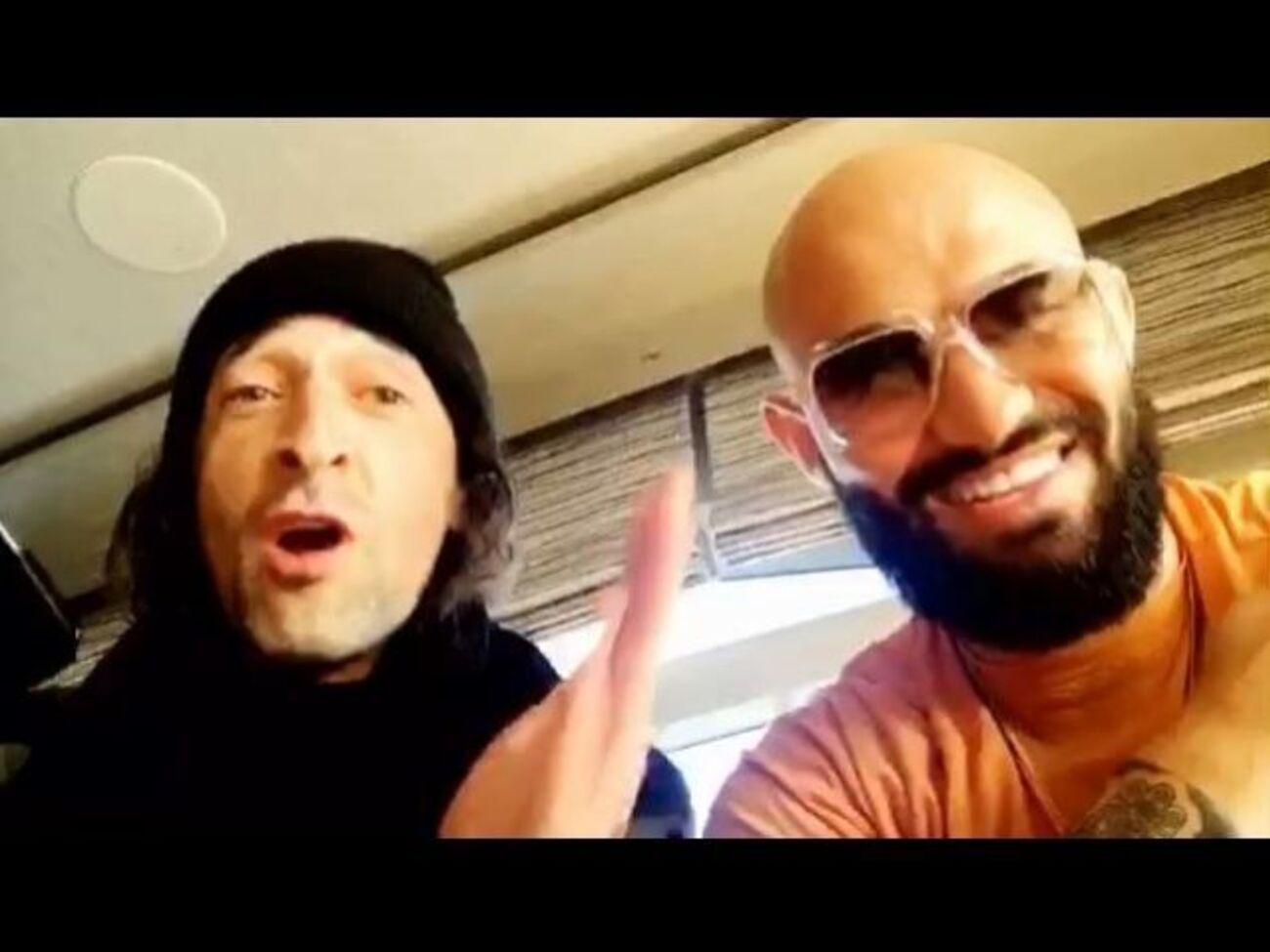 Броуди и Джиган экспромтом прочитали рэп