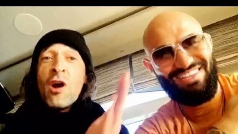 Броуди и Джиган экспромтом прочитали рэп