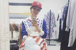 Осадчая выбрала наряд в стиле Потапа