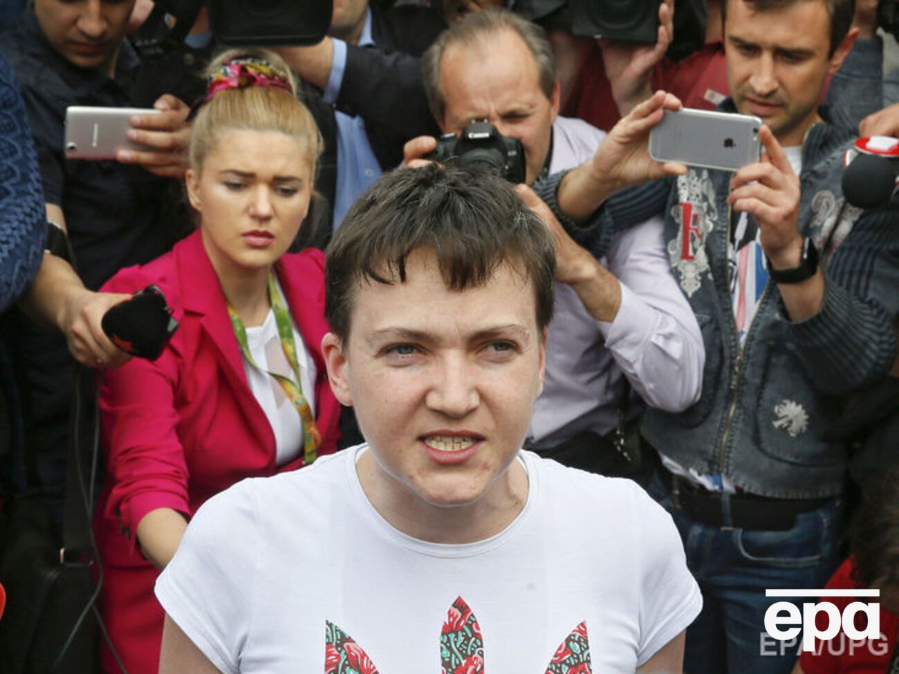 Савченко даст первую пресс-конференцию