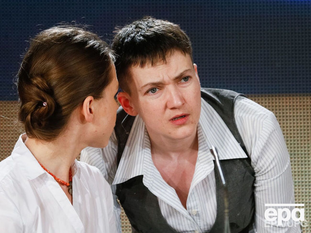 Савченко дала первую пресс-конференцию