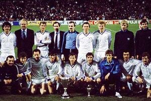 В 1986 году футбольный клуб "Динамо" во второй раз выиграл Кубок обладателей кубков УЕФА