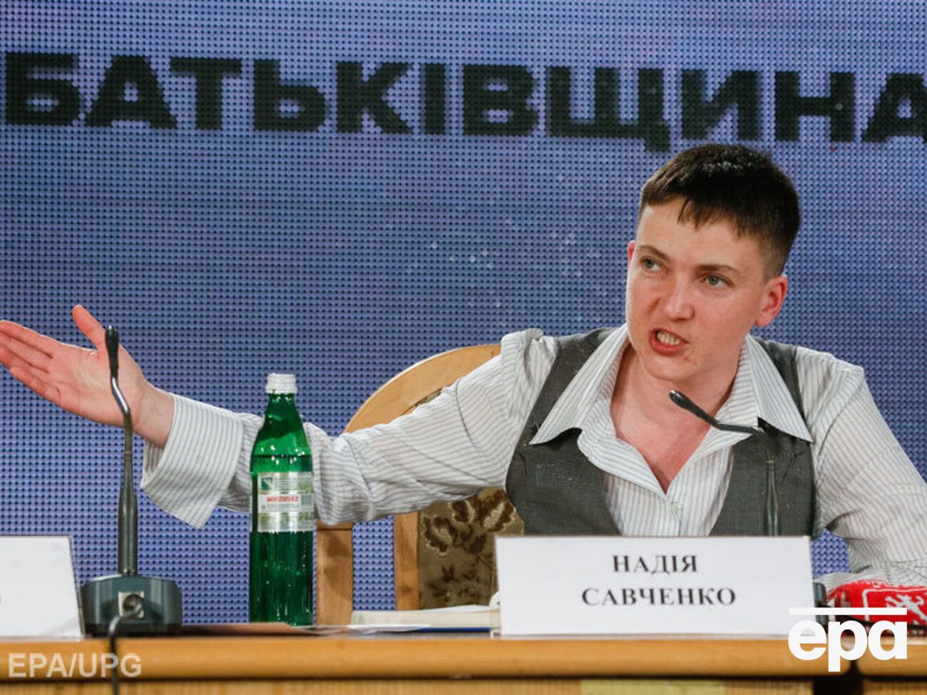 Савченко: Наверное, я уже специалист в военном деле, но точно не специалист пока в политике