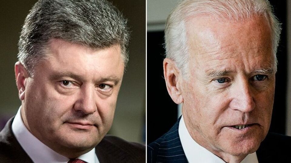 Порошенко обсудил с Байденом санкции и освобождение Савченко