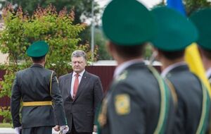 Порошенко на мероприятиях по случаю Дня пограничника Украины