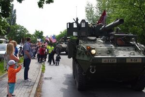 В Чехию въехали танки НАТО, которые направляются на учения в Прибалтику