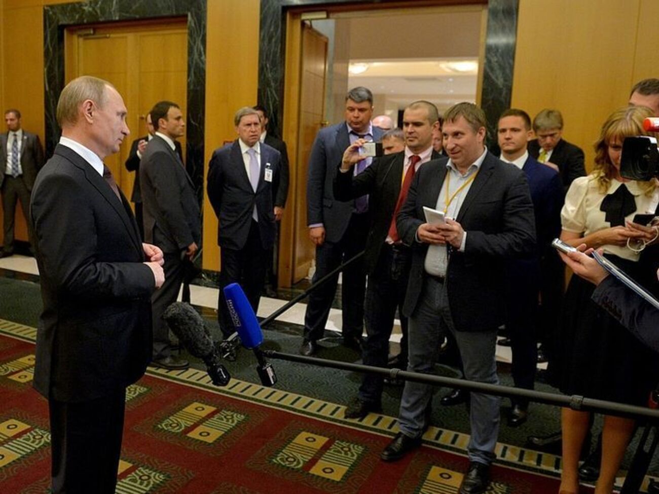 Владимир Путин:&nbsp;По словам все может совпадать, но по духу смысл может как‑то иначе смотреться