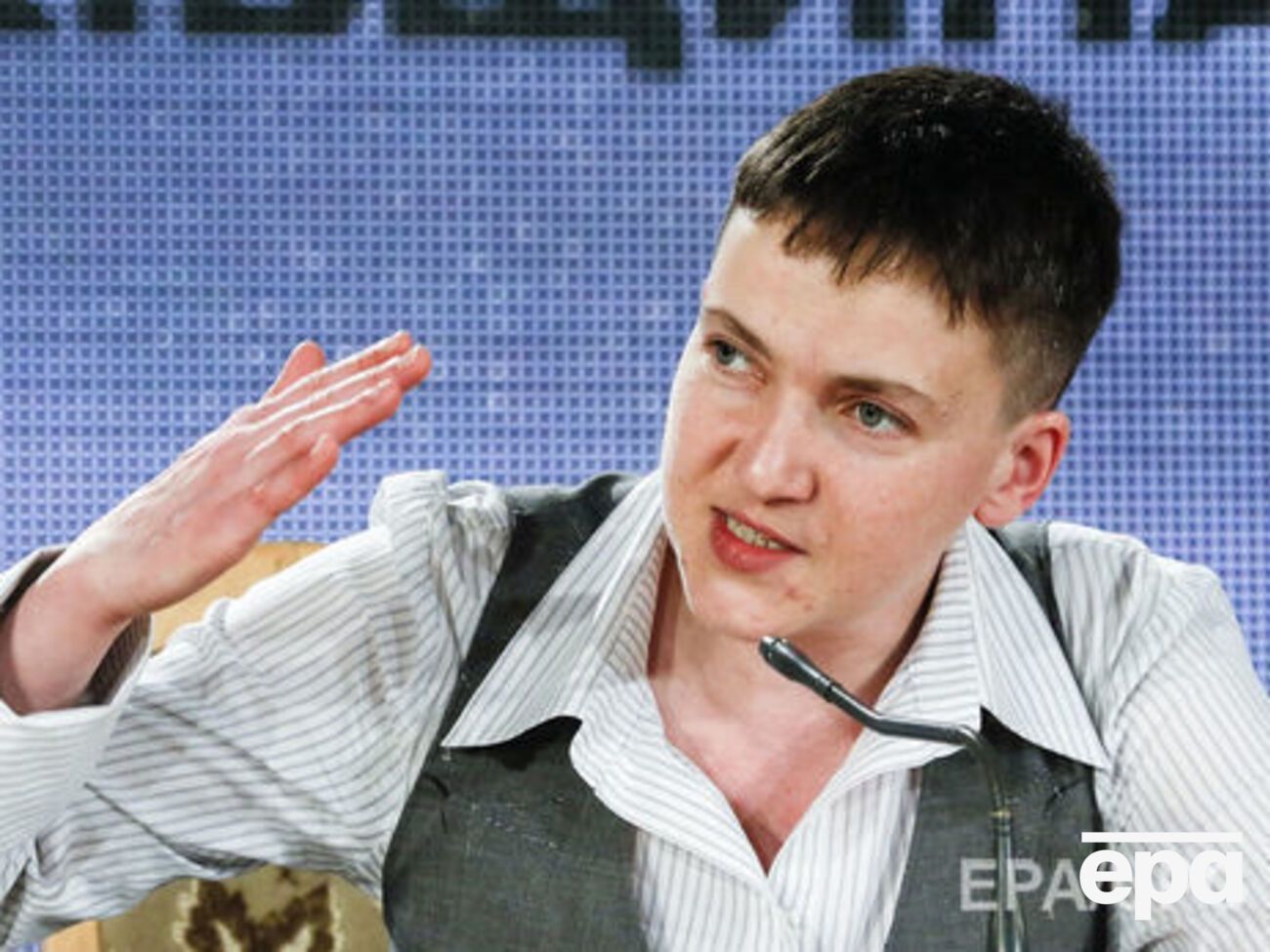 Надежда Савченко: Сплю, как и спала: сколько когда выходит. Вчерашнюю ночь&nbsp;&ndash;&nbsp;три часа