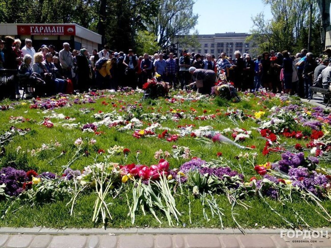 Пророссийским активистам так и не разрешили провести акцию памяти на Куликовом поле в Одессе 2 мая