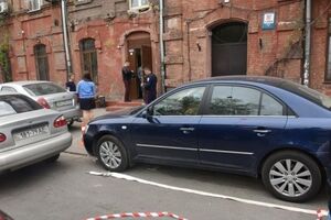 Полицейские на месте конфликта