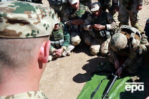 Американские инструкторы обучают курдскую самооборону