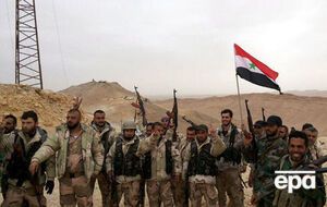 Сирийская армия празднует освобождение Пальмиры