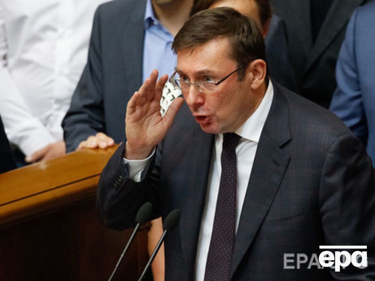 Луценко: На месте Елены Лукаш я бы не радовался