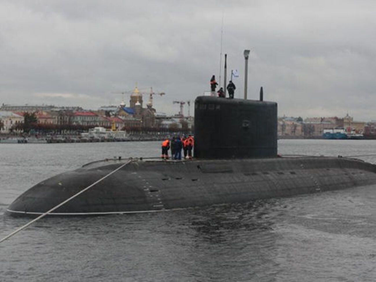 Еще одна российская подлодка спущена на воду