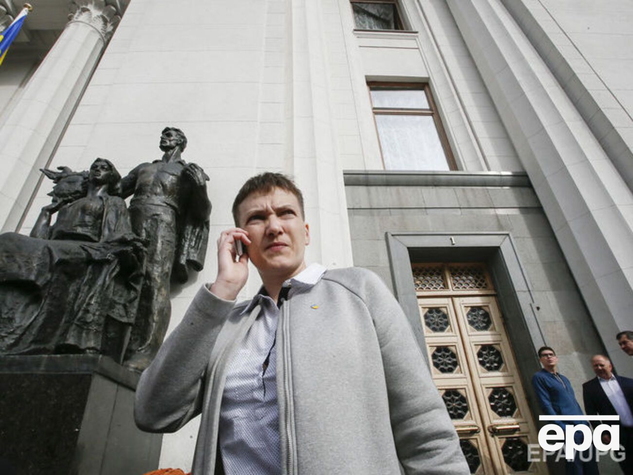 Савченко рассказала о первом впечатлении от работы в парламенте