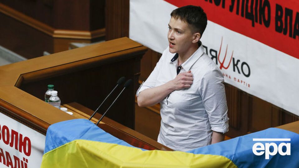 Савченко приступила к работе в Раду