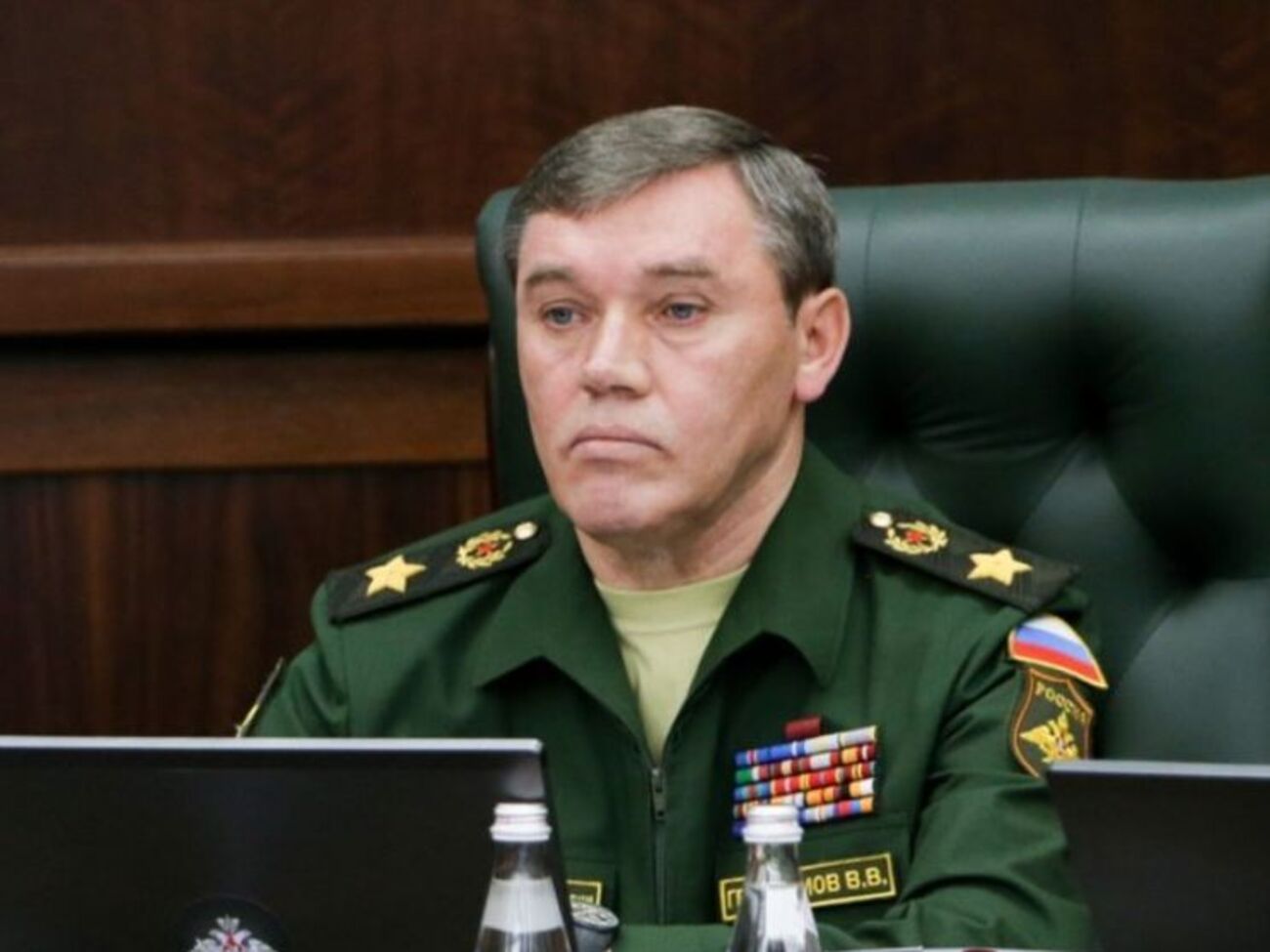 Один из награжденных &ndash;&nbsp;генерал Герасимов