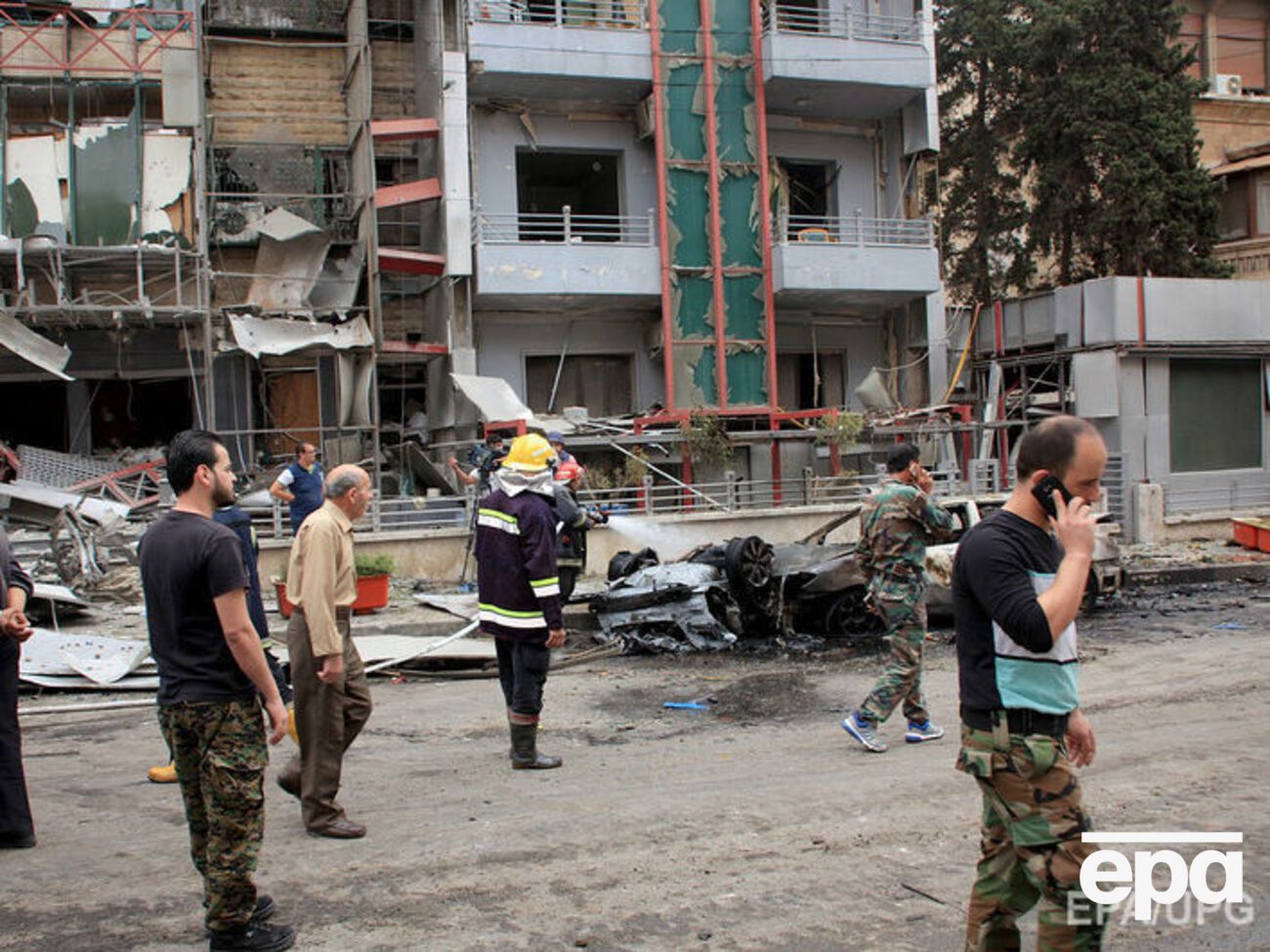 Снаряды рвутся на улицах Алеппо