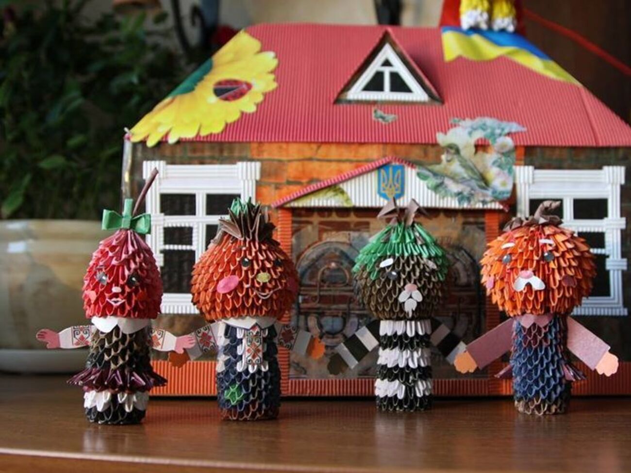 Украинизированные персонажи итальянской сказки