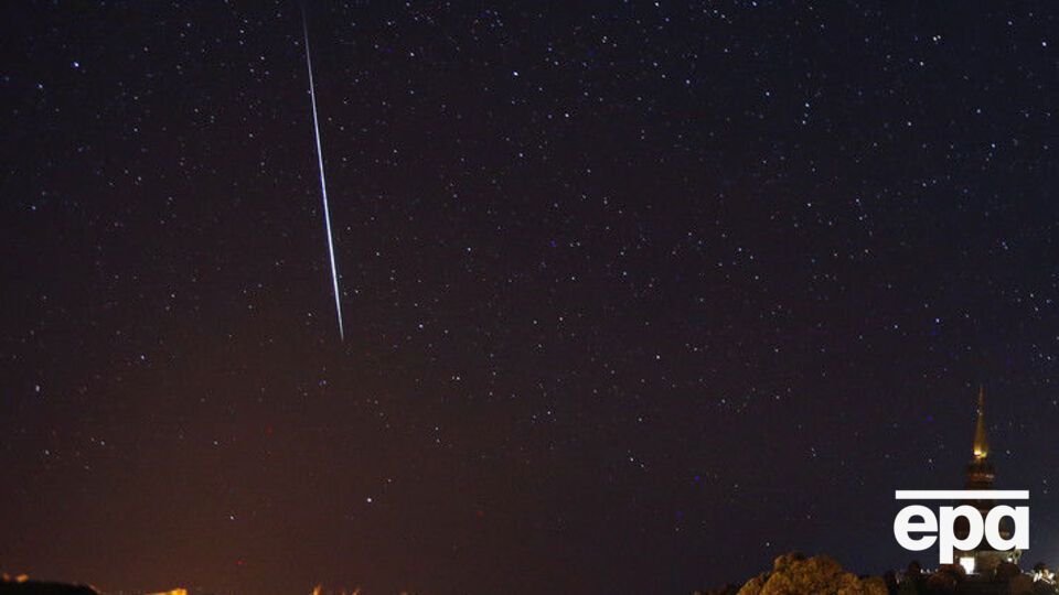 Пик метеорного дождя придется на грядущую ночь