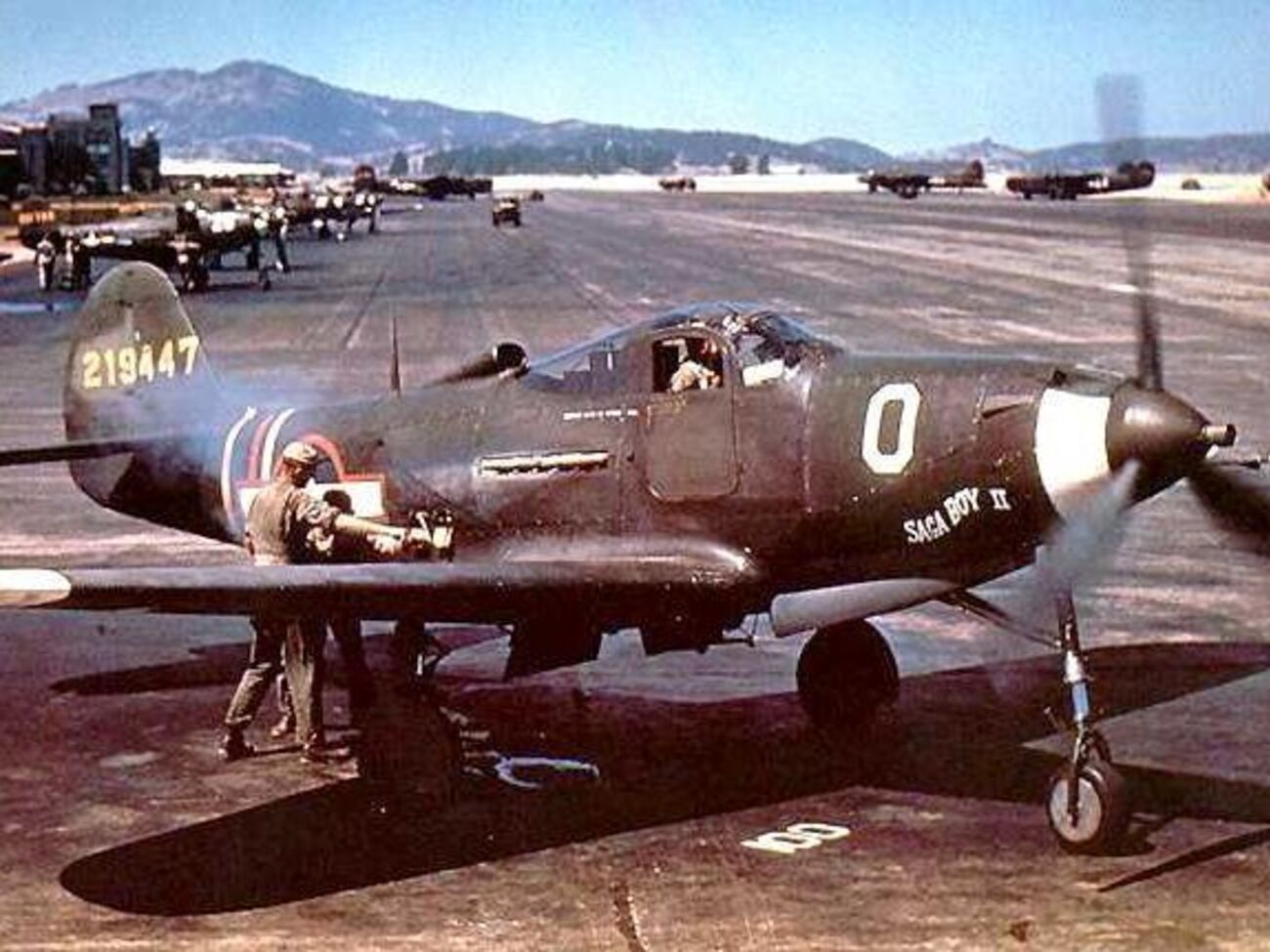 Американский истребитель&nbsp;Bell P-39 Airacobra периода Второй мировой войны. Половина всех выпущенных "кобр" &ndash;&nbsp;более 4500 машин &ndash; были поставлены в СССР