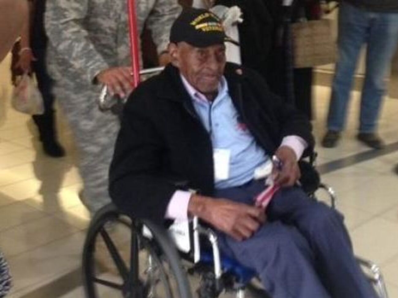 Левингстон неофициально считался старейшим ветераном Второй мировой