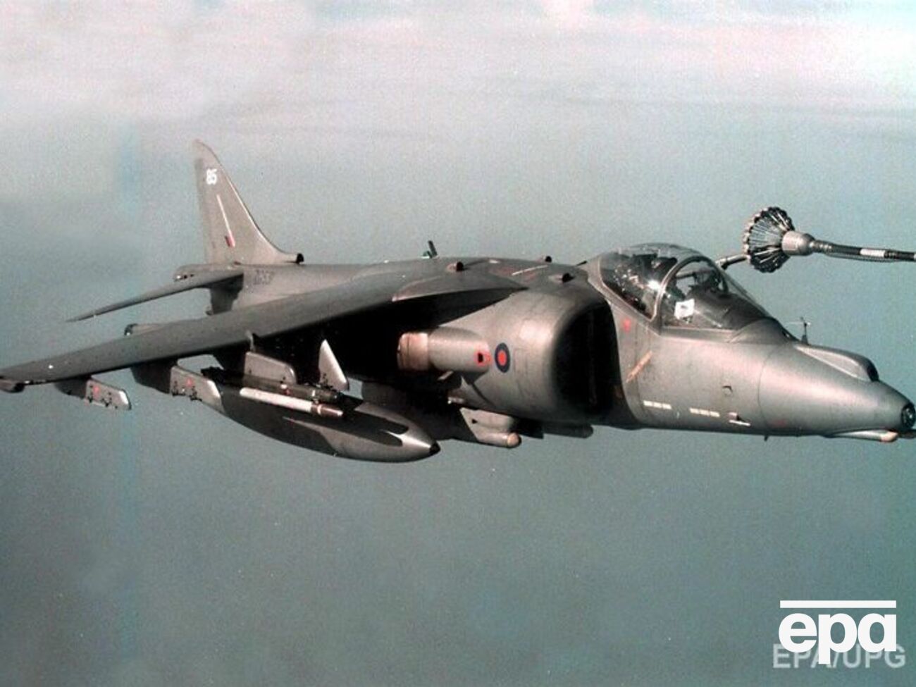 В США разбился военный самолет Harrier