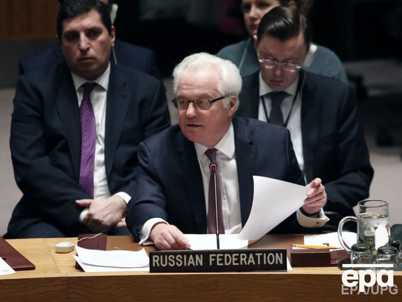 Российская делегация при ООН заблокировала украинский проект заявления по Сирии