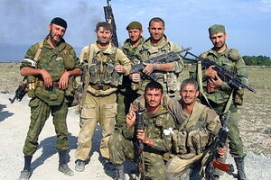 Разведка: Соединение комплектуется личным составом по национальному принципу – преимущественно чеченцами