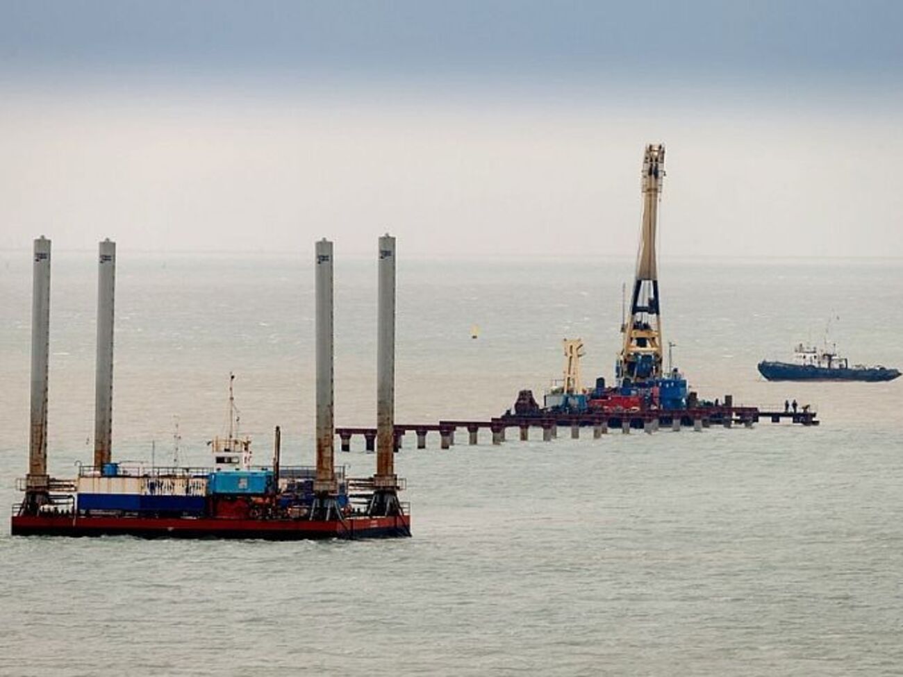 Строительство Керченского моста