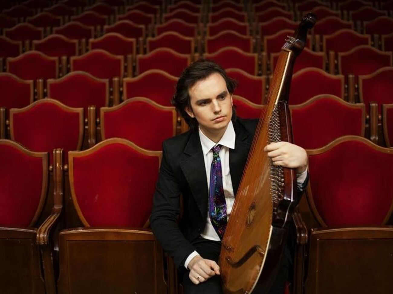 Украинский бандурист Георгий Матвиив