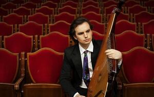 Украинский бандурист Георгий Матвиив