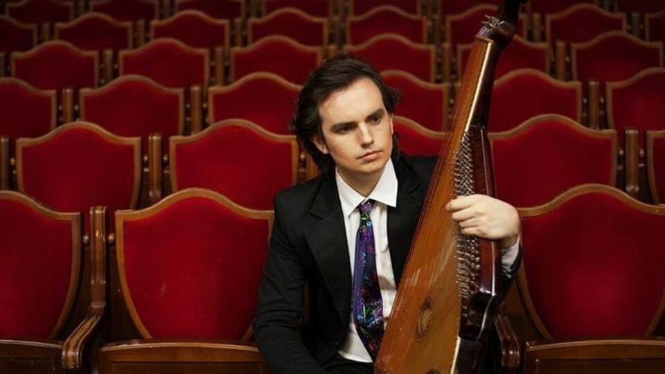 Украинский бандурист Георгий Матвиив