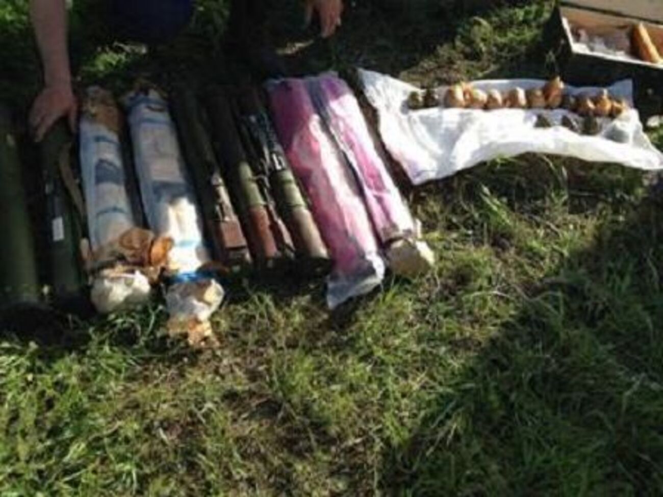 Содержимое тайника