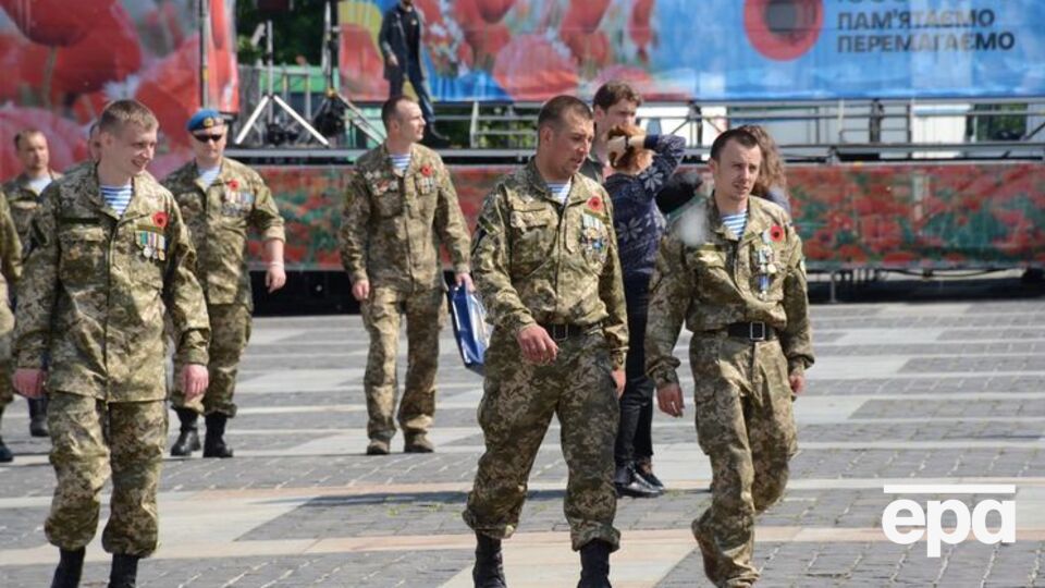 Украинские военные отрепетировали торжества ко Дню Победы