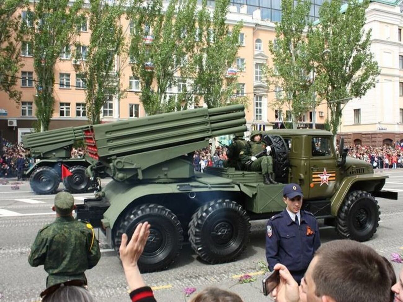 В ОБСЕ назвали тяжелую технику в Донецке нарушением Минских соглашений