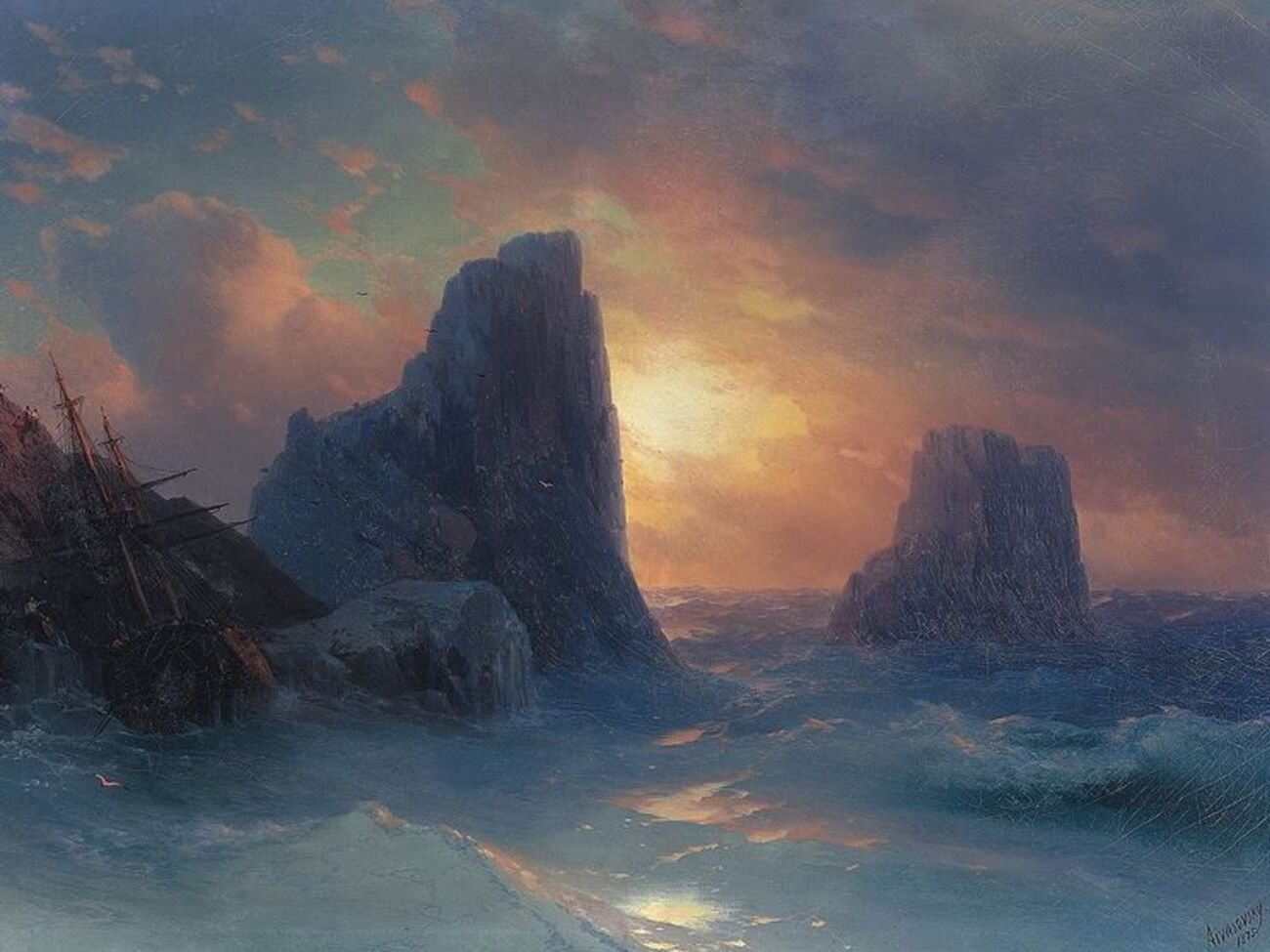 На торгах Christie`s одним из топ-лотов стала картина Айвазовского