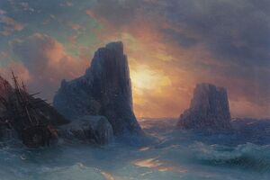 На торгах Christie`s одним из топ-лотов стала картина Айвазовского