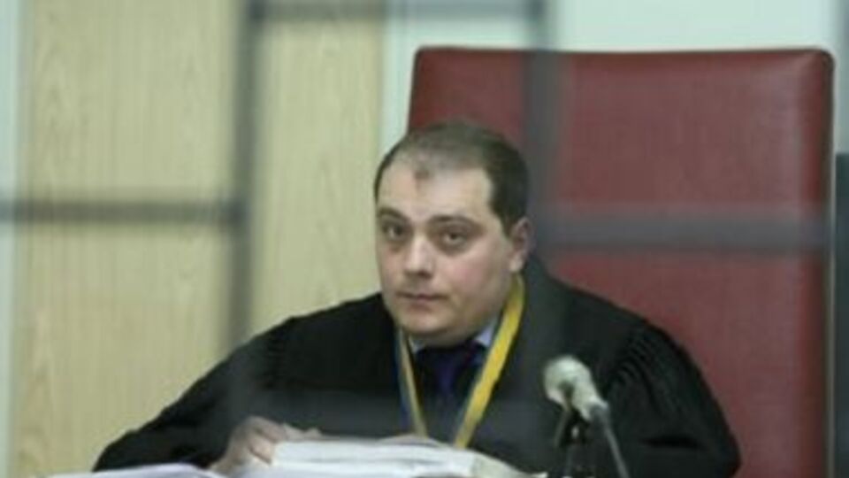 Вознюк отстранен от должности судьи с 2014 года