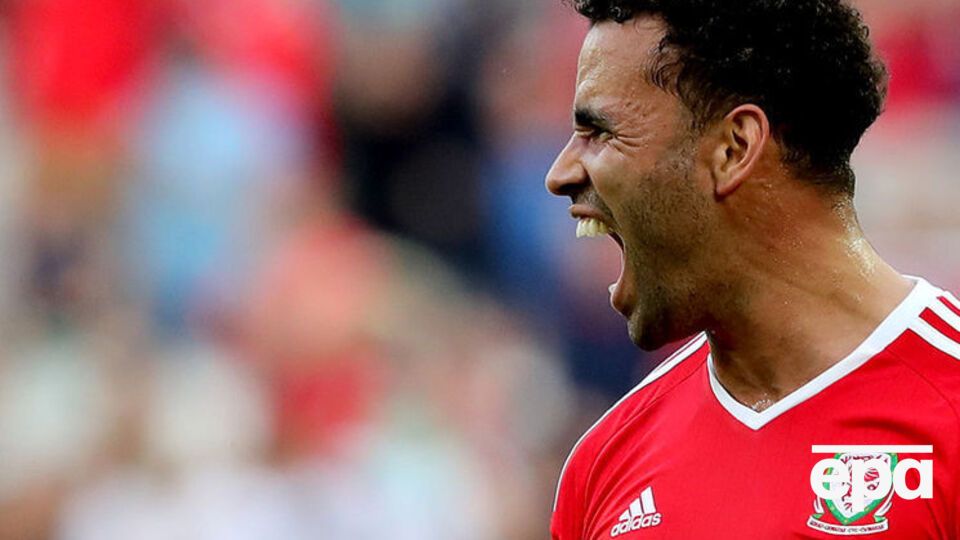 Хэл Робсон-Кану (на фото) получил пас, позволивший ему забить победный гол, от полузащитника своей команды Аарона Рэмзи